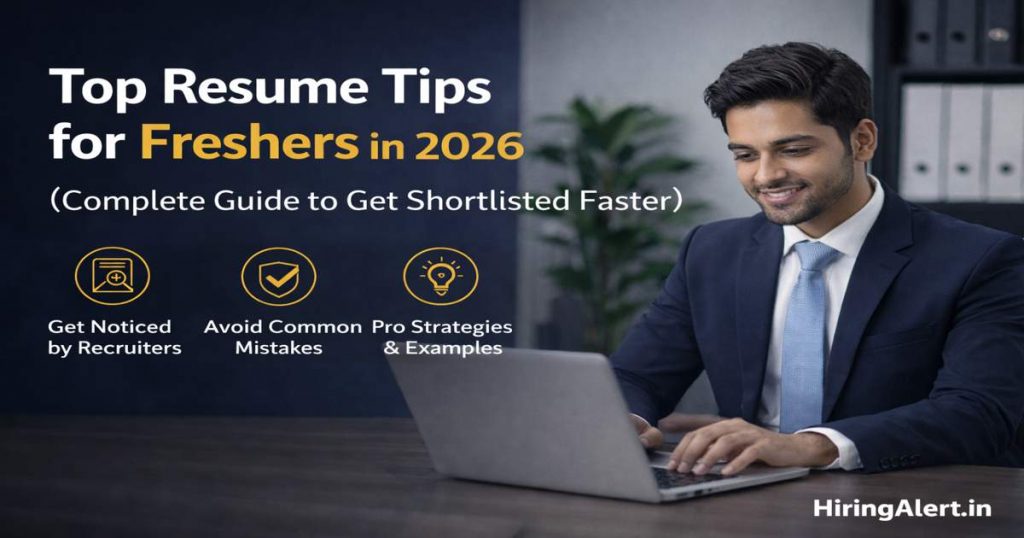 Top Resume Tips for Freshers