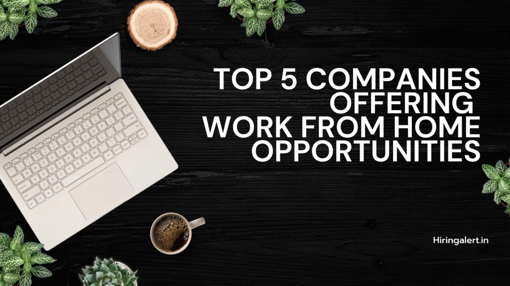 work from home job opportunities