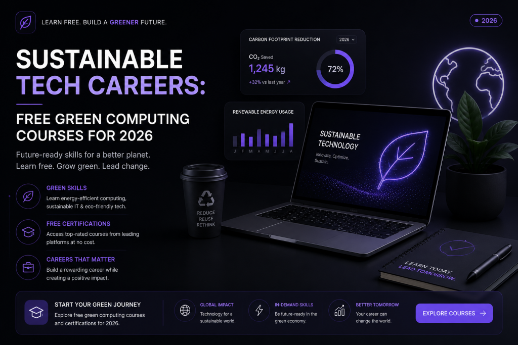 Sustainable Tech Careers: Free Green Computing Courses for 2026